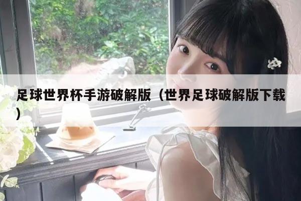 足球世界杯手游破解版（世界足球破解版下载）