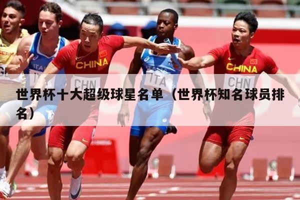 世界杯十大超级球星名单（世界杯知名球员排名）