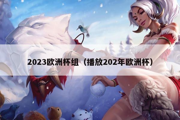 2023欧洲杯组（播放202年欧洲杯）